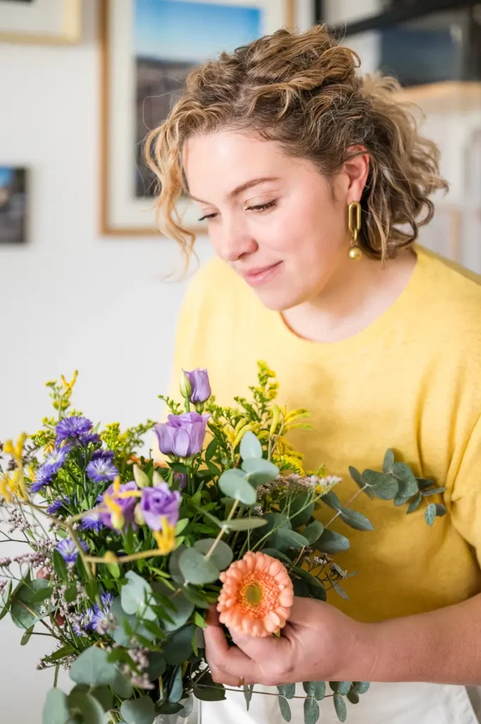 Olivia PEREIRA - bouquet de fleurs - épanouissement professionnel et personnel